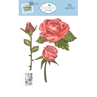 Elizabeth Craft Designs Romantic Revival Die - Layered Roses