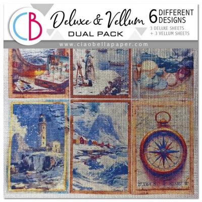 Ciao Bella An Artist Journey - Deluxe Paper Silver & Vellum