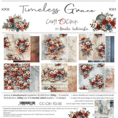 Craft O'Clock Timeless Grace - Paper Set