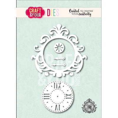 Craft & You Design Dies - Clock
