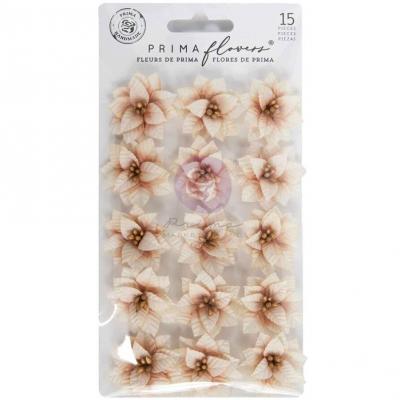 Prima Marketing Twinkle & Treats Flowers - Frosted Petals