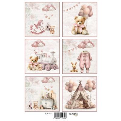 Reprint Happiness Baby Girl - Cutouts