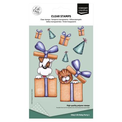 Vaessen Creative Stempel - Odey's Birthday Party 1