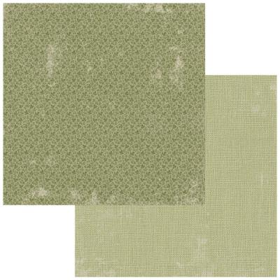 49 And Market Whispering Way Designpapier - Solid Sage Green