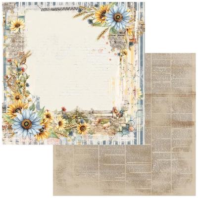 49 And Market Whispering Way Designpapier - Barnyard Breeze
