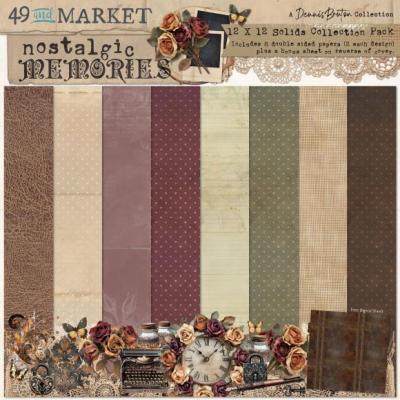 49 And Market Nostalgic Memories - Solids Collection Pack