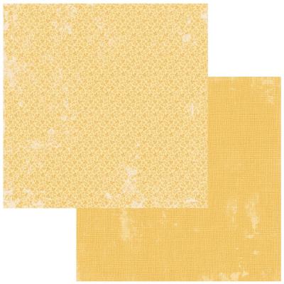 49 And Market Whispering Way Designpapier - Solid Mustard Yellow