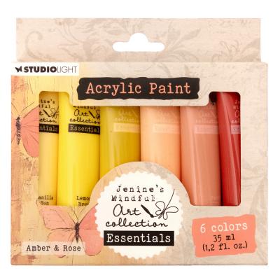 StudioLight Essentials Acrylic Paint - Amber & Rose