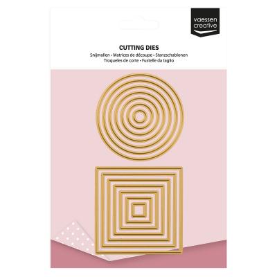Vaessen Creative Cutting Dies - Kreise & Quadrate
