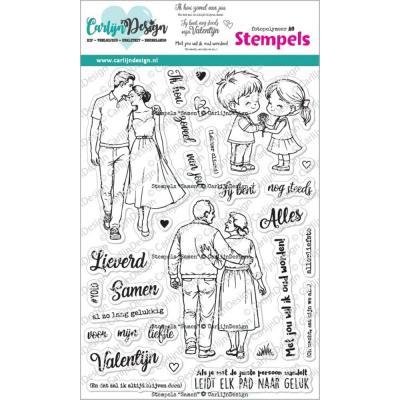 CarlijnDesign Stempel - Samen NL