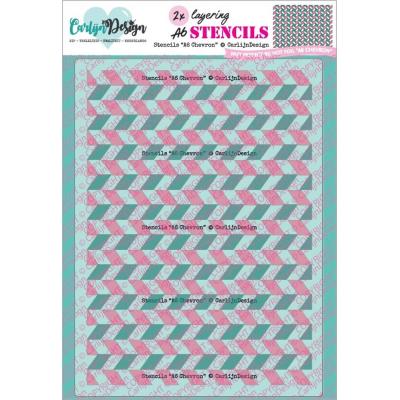 CarlijnDesign Stencils - Chevron