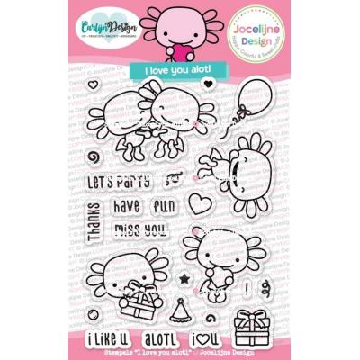 CarlijnDesign Stempel - Love You Alotl