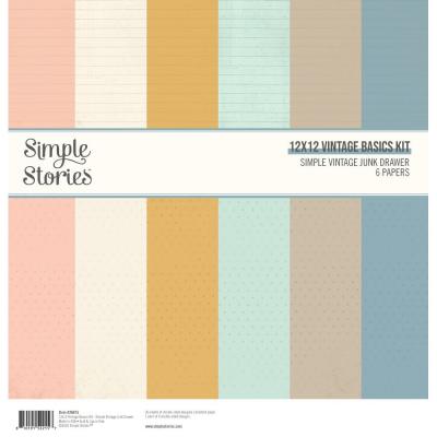 Simple Stories Simple Vintage Junk Drawer - Vintage Basics Kit