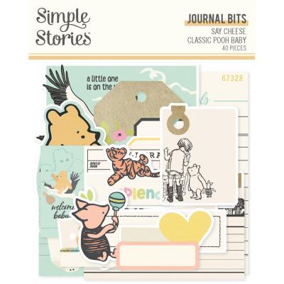 Simple Stories Say Cheese Classic Pooh Baby - Journal Bits