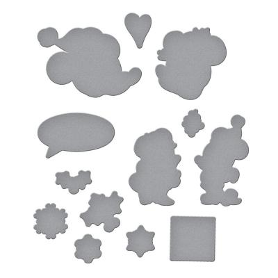 Spellbinders Say Cheese Classic Mouse Christmas Etched Dies