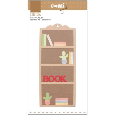 Impronte d'Autore Cutting Dies - Libreria #1 Bookshelf