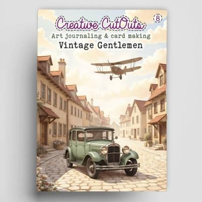 Creatief Art Vintage Gentlemen - Art Journaling & Card Making