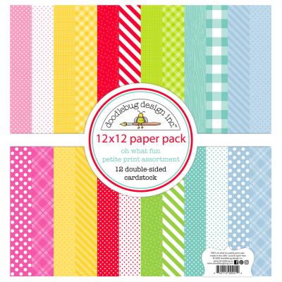 Doodlebug Design Oh What Fun - Petite Print Assortment