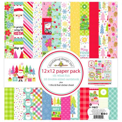 Doodlebug Design Oh What Fun - Paper Pack