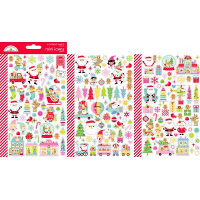 Doodlebug Design Oh What Fun - Mini Icons Stickers