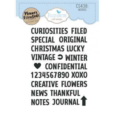 Elizabeth Craft Designs Winter Wanderlust - Words