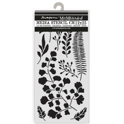 Stamperia Herbarium Silvae Stencil - Leaves