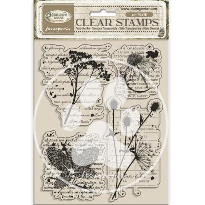 Stamperia Herbarium Silvae Stempel - Botanic