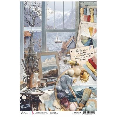 Ciao Bella An Artist Journey Rice Paper - The Artistry Room