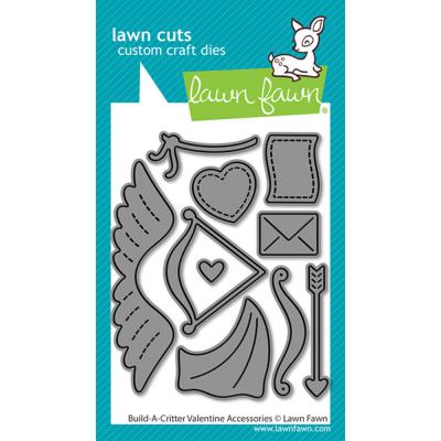 Lawn Fawn Lawn Cuts - Build-A-Critter Valentine Accessories