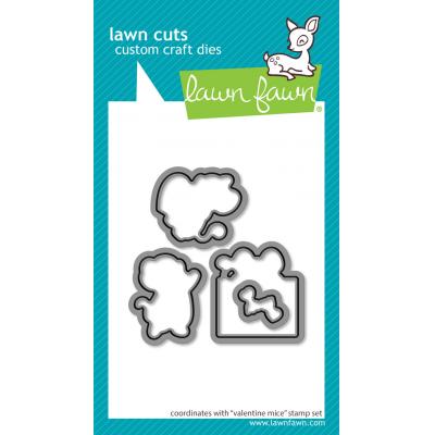 Lawn Fawn Lawn Cuts - Valentine Mice