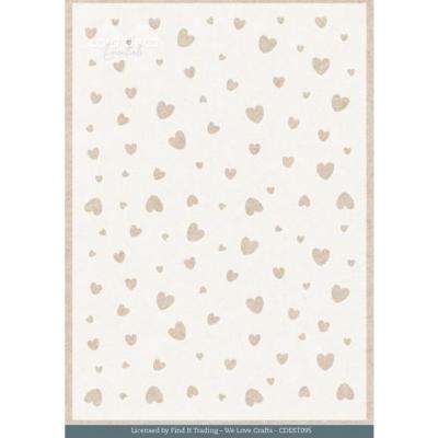 Find It Trading Stencil - Always Yours Hearts