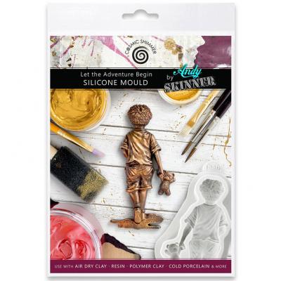 Katy Sue Designs Cosmic Shimmer Silicone Mould - Let The Adventure Begin