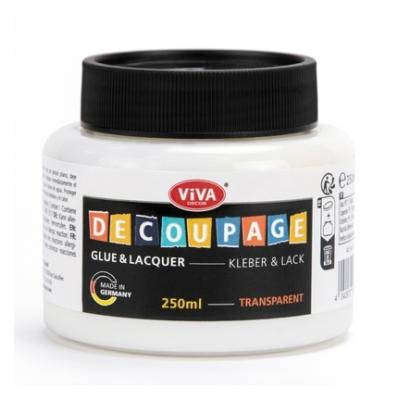 ViVa Decor Decoupage Kleber & Lack - Transparent
