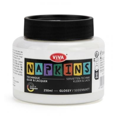 ViVa Decor Servietten-Technik Kleber & Lack - Seidenmatt