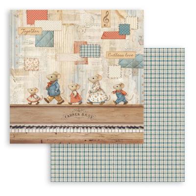 Stamperia Family Designpapier - Piano
