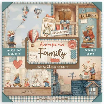 Stamperia Family - Maxi Paper Pack