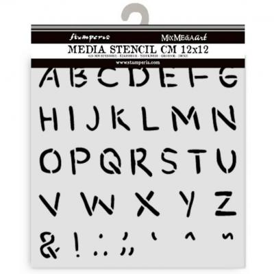 Stamperia Baby Stencil - Alphabet
