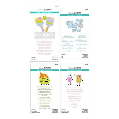 Spellbinders This Is Life Dies and Stamps - Bundle