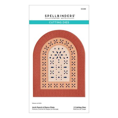 Spellbinders Regal Reflections Dies - Arch Punch & Pierce Plate