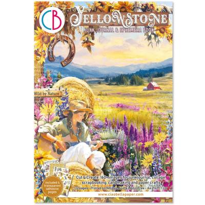Ciao Bella Yellowstone Junk Journal Ephemera Book
