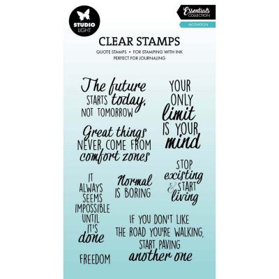 StudioLight Stempel - Quotes Motivation Essentials