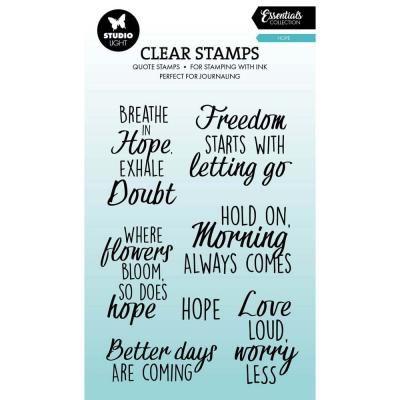 StudioLight Stempel - Quotes Hope Essentials