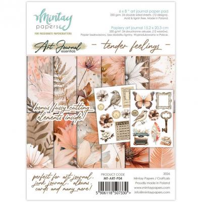 Mintay Art Journal Paper Pad - Tender Feelings
