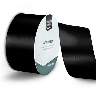 Vaessen Creative Satinband - Schwarz