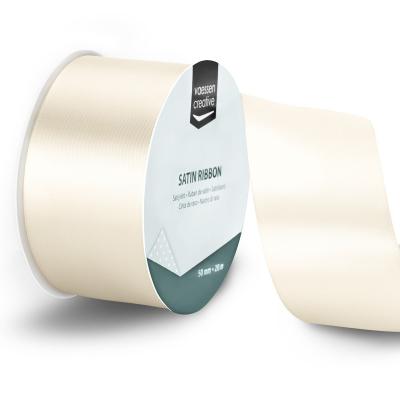 Vaessen Creative Satinband - Antikweiß