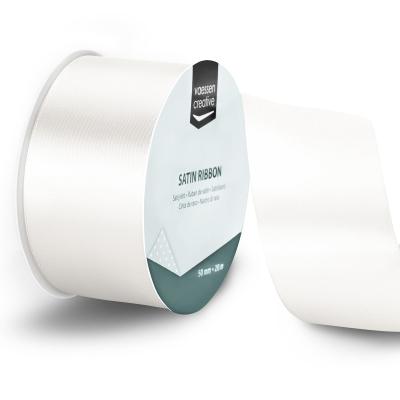 Vaessen Creative Satinband - Weiß