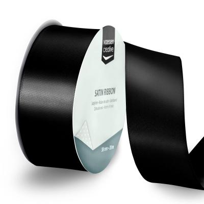 Vaessen Creative Satinband - Schwarz