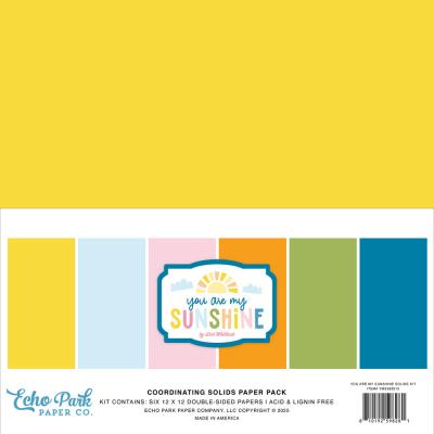 Echo Park You Are My Sunshine - Coordinating Solids