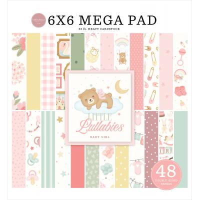 Carta Bella Little Lullabies Baby Girl - Cardmakers Mega Pad