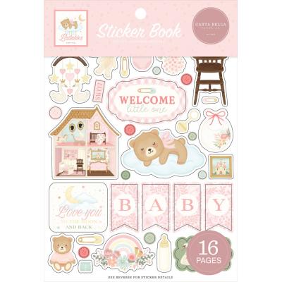 Carta Bella Little Lullabies Baby Girl - Sticker Book
